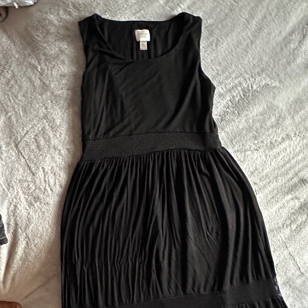 Cupio Classic Black Midi Dress